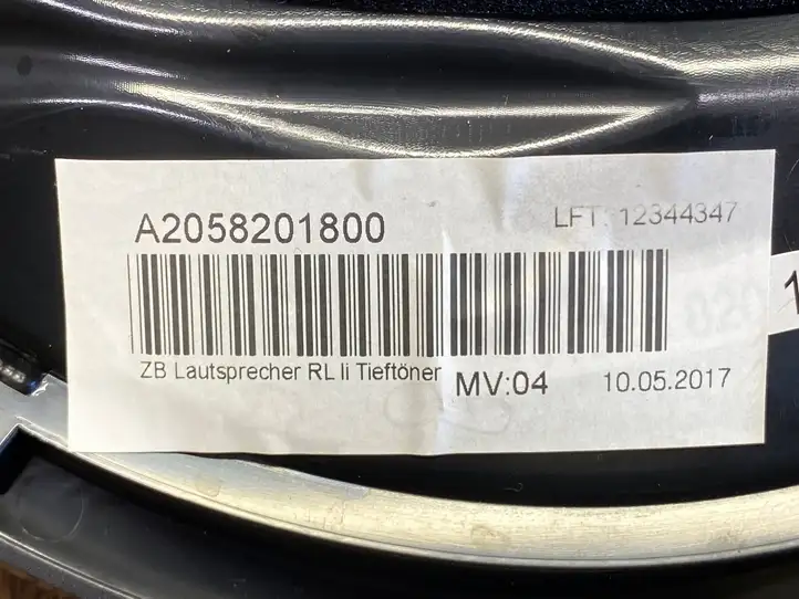 Mercedes-Benz C W205 (2014 - 2021) A2058201800 Динамики передних дверей — фото 3