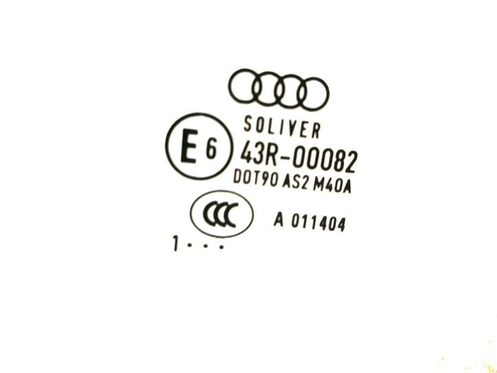Audi A4 (2011 - 2015)  43R00082 Основное стекло задних дверей