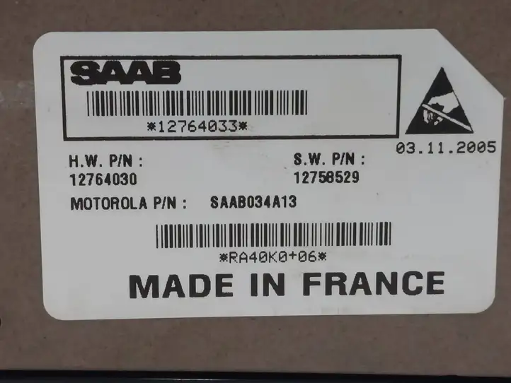 Saab 9-3 Ver2 (2003 - 2007) 12758529 Кнопка стеклоподъемников — фото 4
