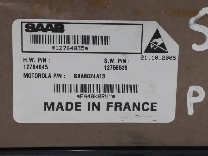 Saab 9-3 Ver2 (2003 - 2007) 12764045 Кнопка стеклоподъемников — фото 4