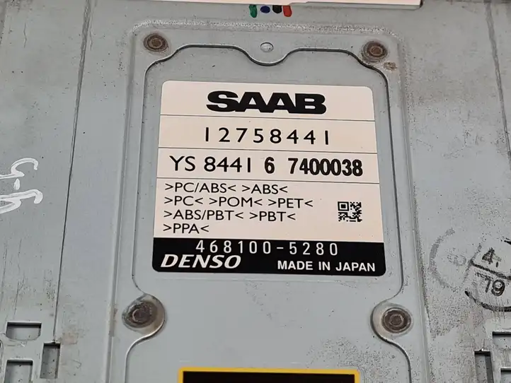 Saab 9-5 (2006 - 2010) 12758441 Магнитола / мультимедийная система — фото 2
