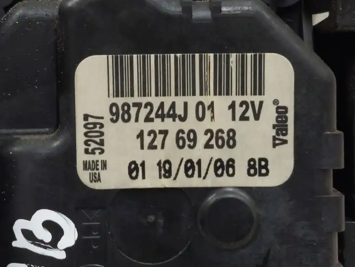 Saab 9-5 (2006 - 2010) 12769268 Двигатель задвижки потока воздуха — фото 2