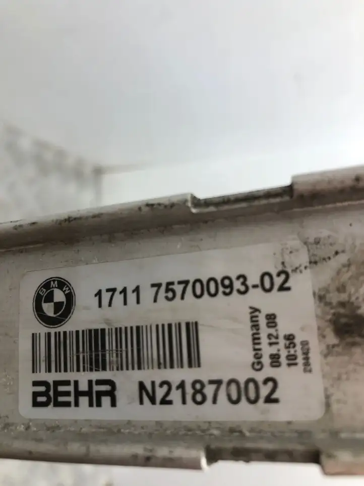BMW 7 F01 (2008 - 2016) 7570093 Радиатор охлаждающей жидкости двигателя — фото 5