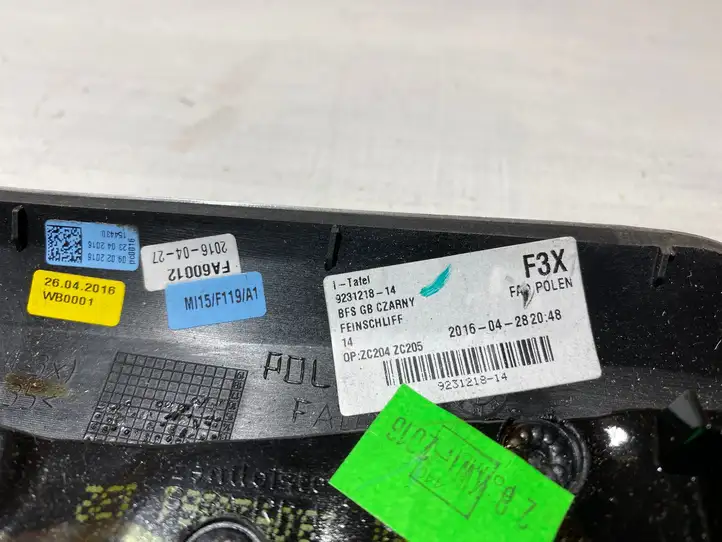 BMW 3 F30 F35 F31 (2012 - 2018) 9231218 Декоративная планка — фото 4