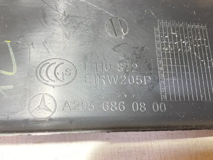 Mercedes-Benz C W205 (2014 - 2021) A2056860800 Нижняя обшивка стойки B — фото 3