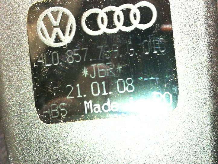 Audi Q7 (2005 - 2009)  4L0857739G Задний средний замок ремня
