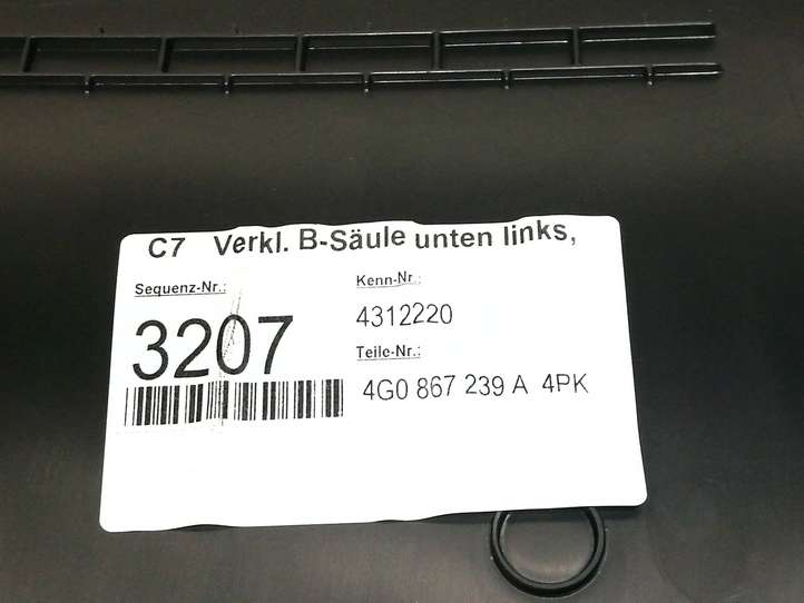 Audi A6 allroad (2014 - 2018)  4G0867239A Отделка стойки (B) (нижняя)