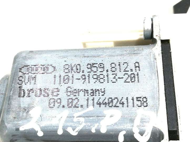 Audi A6 (2011 - 2014)  8K0959812A Механизм подъема окон задней двери