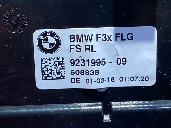 BMW 3 F30 F35 F31 (2012 - 2018) 9231995 Боковой воздушный дефлектор — фото 3