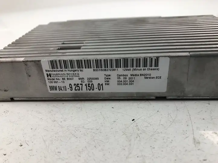 BMW 1 F20 F21 (2011 - 2019) 9257150 Bluetooth модуль — фото 3