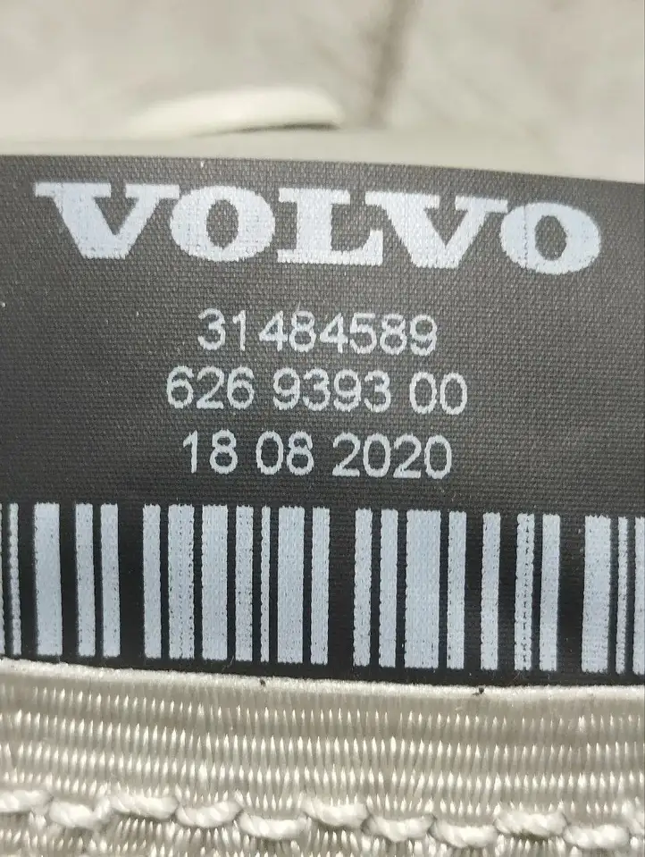 Volvo XC90 (2019 - ) 630015800 Задний ремень безопасности — фото 8