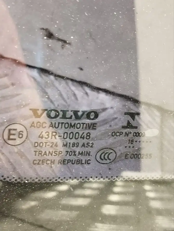 Volvo S90, V90 (2016 - 2020) 31385504 Заднее боковое стекло — фото 2