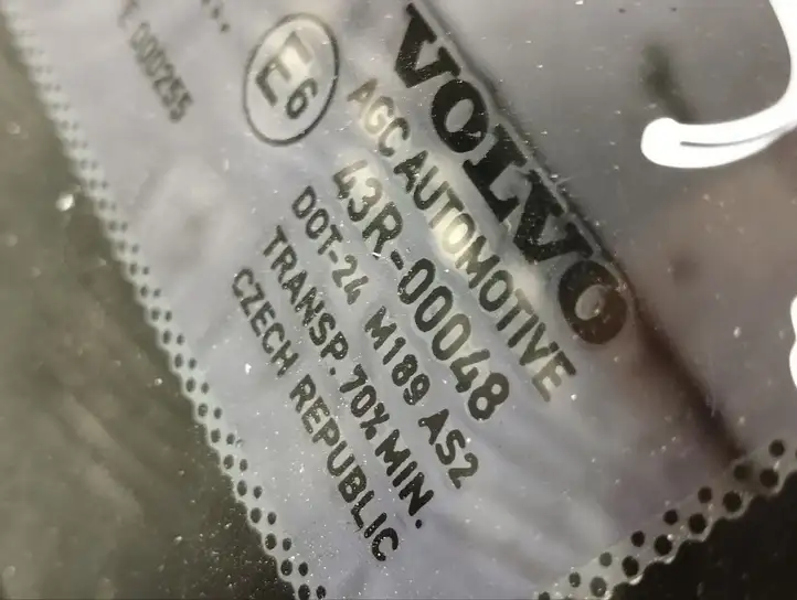 Volvo S90, V90 (2016 - 2020) 31385505 Заднее боковое стекло — фото 2