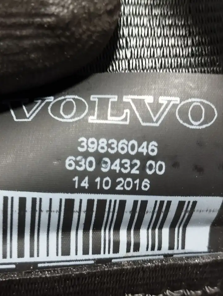 Volvo S90, V90 (2016 - 2020) 39836046 Задний ремень безопасности — фото 9