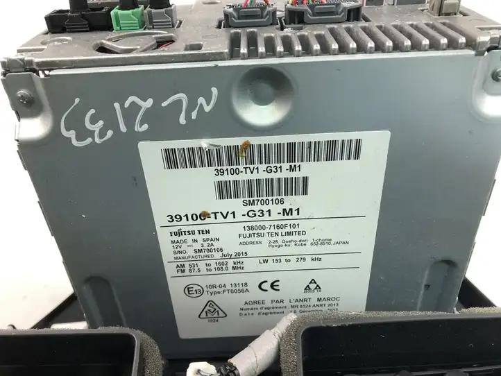 Honda Civic IX (2011 - 2017) 39100TV1G31M1 Блок Hi-Fi аудиосистемы — фото 3