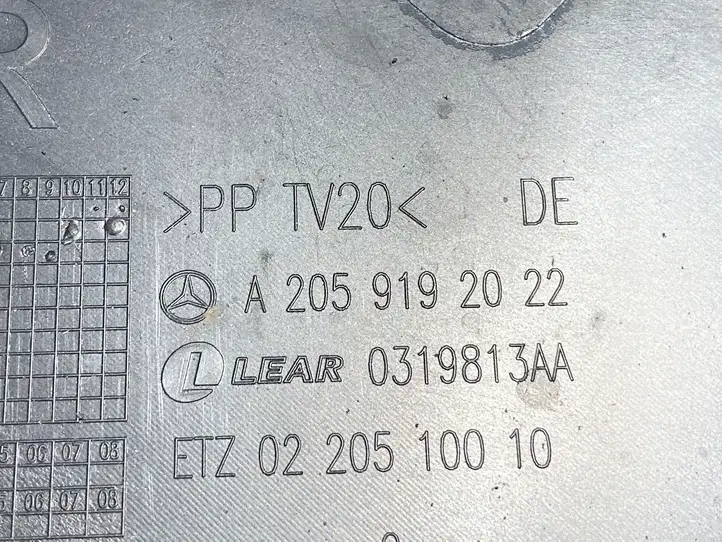 Mercedes-Benz C W205 (2014 - 2021) A2059192022 Прочие детали салона — фото 3