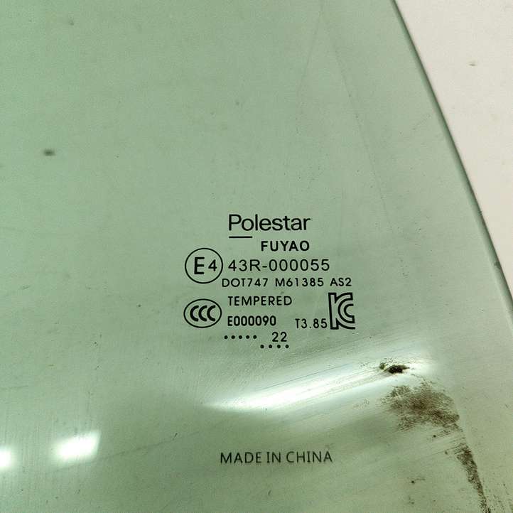 Polestar 2. (2020 - )  31688229 Основное стекло задних дверей