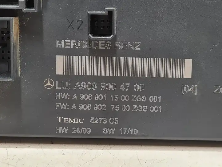 Mercedes-Benz Sprinter W906 (2006 - 2018) A9069004700 Блок SAM — фото 4