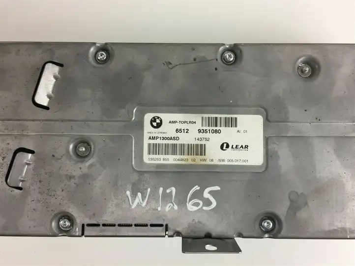 BMW 6 E63 E64 (2002 - 2010) 9351080 Усилитель звука — фото 2