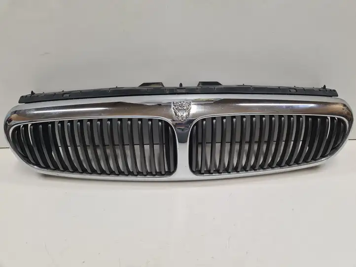 Jaguar X-Type (2001 - 2008) 1X435510AB Верхняя решетка радиатора — фото 1