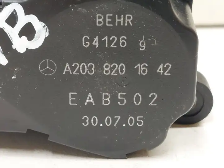 Mercedes-Benz E W211 (2002 - 2009) A2038201642 Двигатель задвижки потока воздуха — фото 2