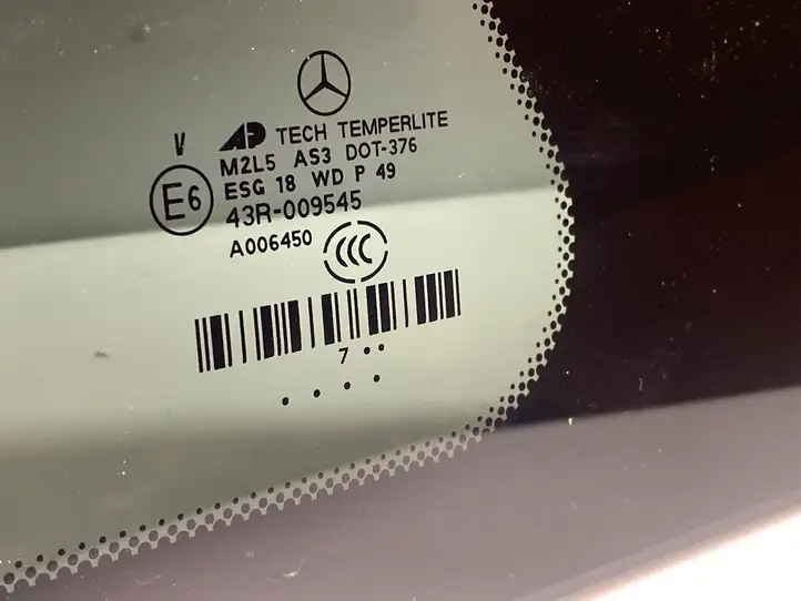 Mercedes-Benz GL X164 (2006 - 2012) Заднее боковое стекло — фото 3