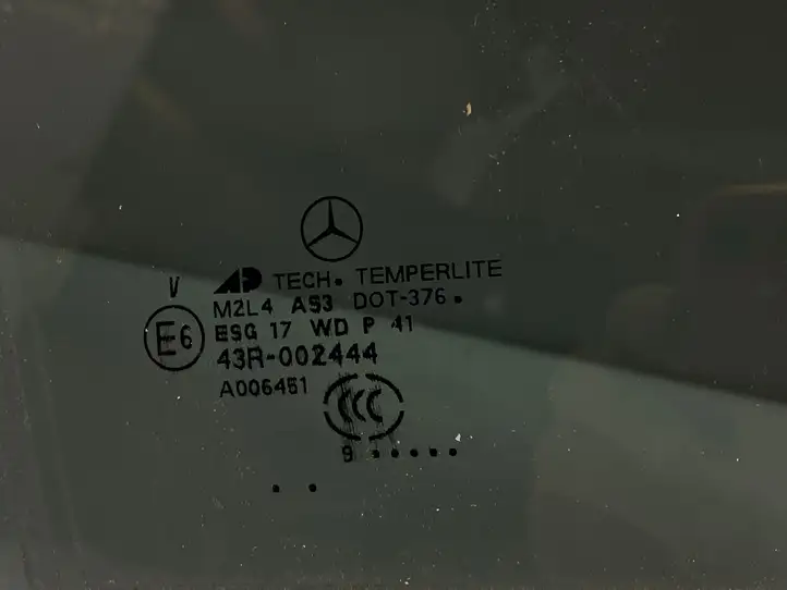 Mercedes-Benz GL X164 (2006 - 2012) Стекло задней двери — фото 2