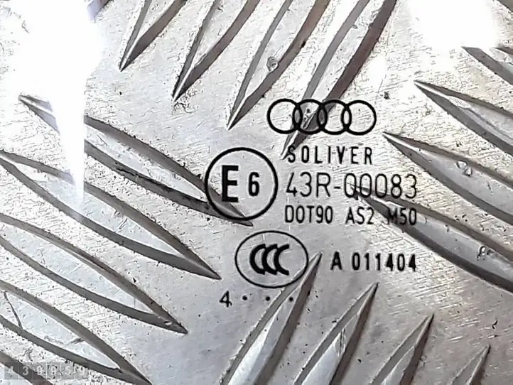 Audi A6 S6 C6 4F (2004 - 2008) E643R00083 Стекло передней двери — фото 2