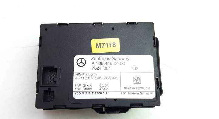 A1694450400 Mercedes-Benz A W169 Gateway valdymo modulis