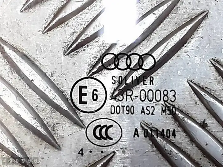 Audi A6 S6 C6 4F (2004 - 2008) E643R00083 Стекло передней двери — фото 3