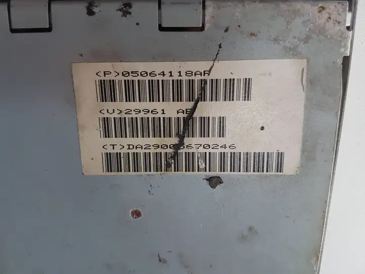 Jeep Grand Cherokee (WJ) (1998 - 2004) 05064118AF Усилитель звука — фото 2