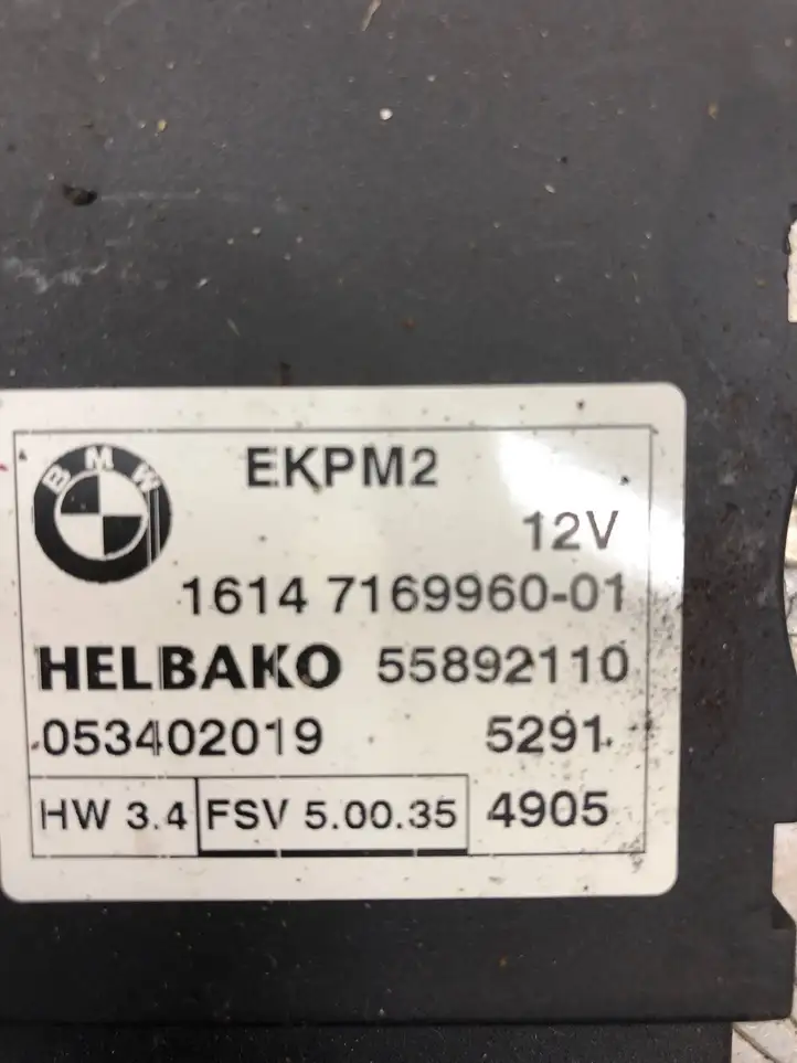 BMW 5 E60 E61 (2004 - 2010) 7169960 Блок управления топливным насосом — фото 6