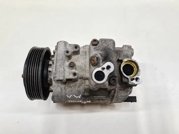 Volkswagen Touran I (2003 - 2010) 10481967 Компрессор (насос) кондиционера воздуха — фото 3