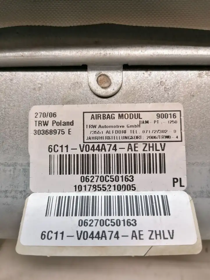 Ford Transit (2006 - 2013) 6C11V044A74AE Подушка безопасности пассажира — фото 3