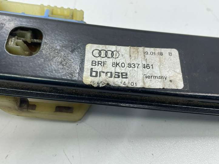 Audi A4 (2007 - 2011)  8K0837461 Механизм для электрического подъема окон передней двери (без двигателя)