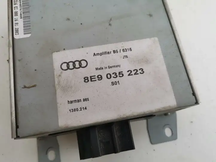 Audi A4 S4 B6 8E 8H (2000 - 2006) 8E9035223 Усилитель звука — фото 2