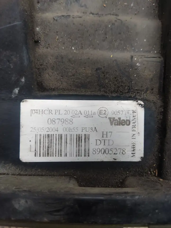 Renault Laguna II (2001 - 2005) 89005278 Передняя фара — фото 4