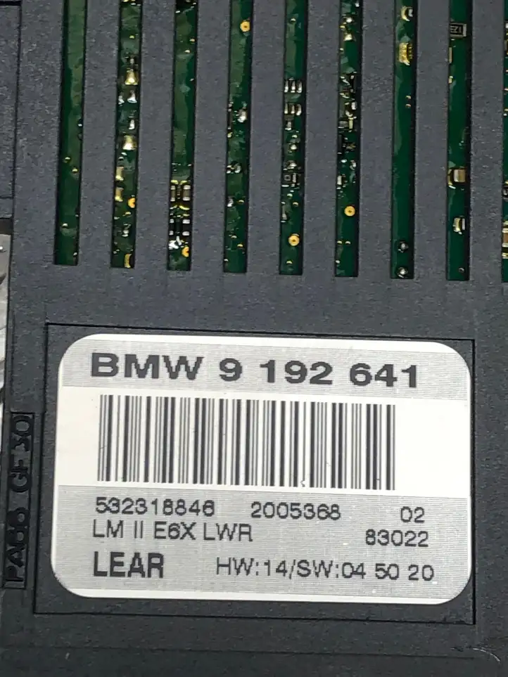 BMW 5 E60 E61 (2004 - 2010) 9192641 Блок управления светом — фото 4