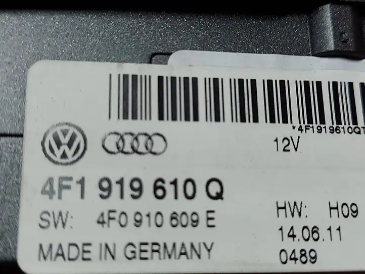 Audi A6 S6 C6 4F (2004 - 2008) 4F1919610Q Контроллер мультимедийной системы — фото 2