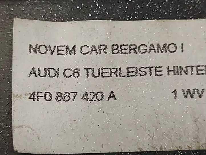Audi A6 S6 C6 4F (2004 - 2008) 4F1864261B Рамка рычага КПП — фото 11