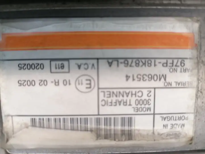 Ford Transit (2000 - 2006) 97FP18K876LA Магнитола / мультимедийная система — фото 2