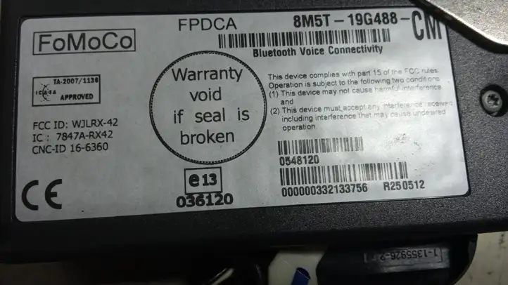 Ford Focus (2008 - 2011) Bluetooth модуль — фото 4