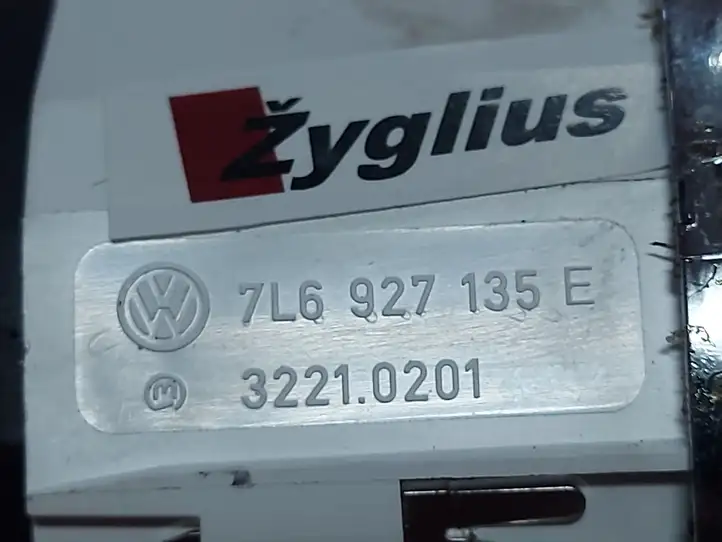 Volkswagen Touareg I (2002 - 2010) 7L6927135E Включатель регулировки высоты / жесткости ходовой части — фото 4