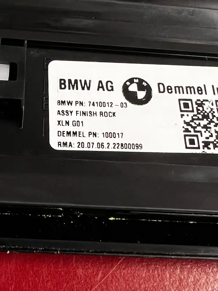 BMW X3 G01 (2018 - 2024) 7410012 Наружная отделка переднего порога — фото 3
