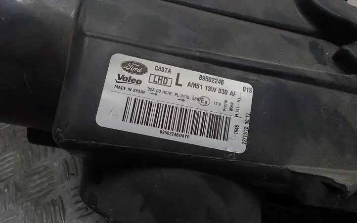 Ford C-MAX II (2010 - 2015) 89502246 Передняя фара — фото 2