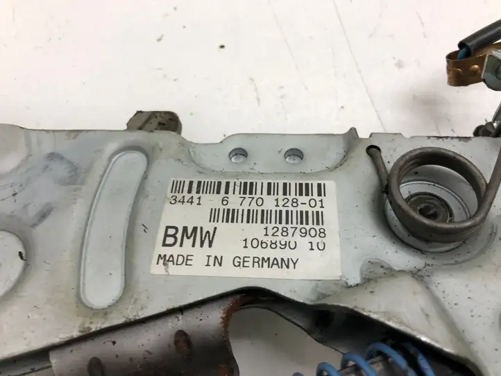 BMW 5 E60 E61 (2004 - 2010) 6770128 Механизм ручного тормоза (в салоне) — фото 4