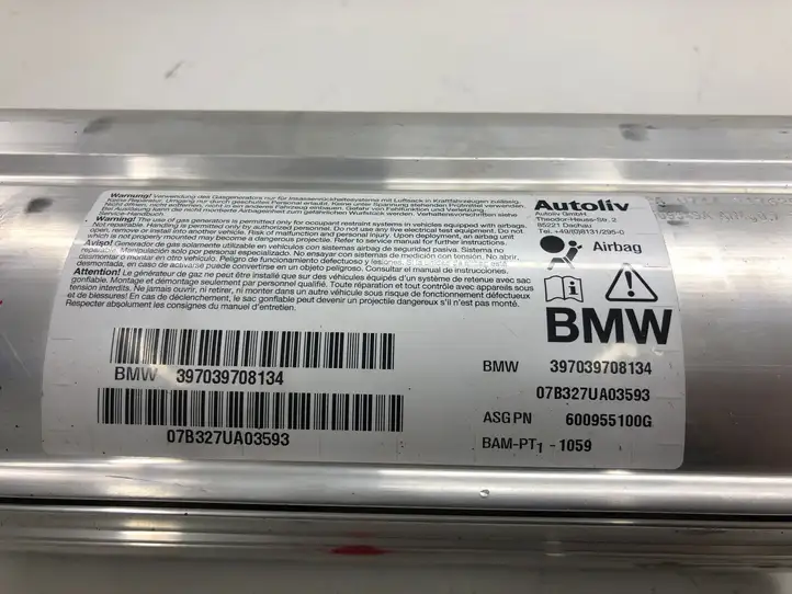 BMW 5 E60 E61 (2004 - 2010) 397039708134 Подушка безопасности пассажира — фото 5
