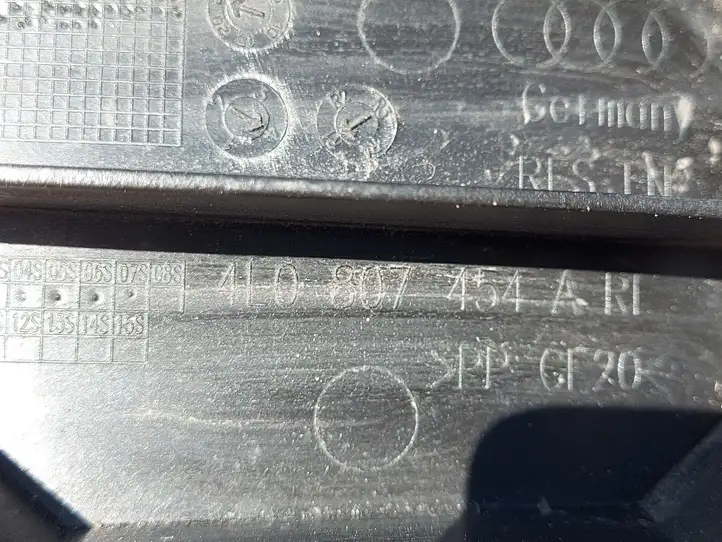 Audi Q7 4L (2005 - 2009) 4L087454A Кронштейн заднего бампера — фото 4