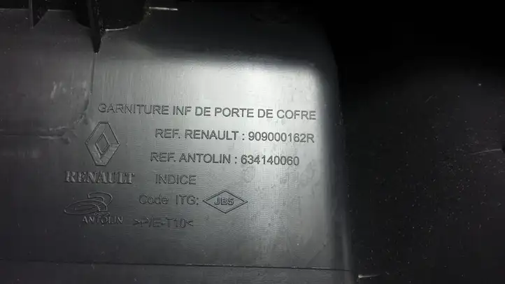 Renault Megane III (2009 - 2016) 909000162R Комплект обшивки крышки багажника — фото 4