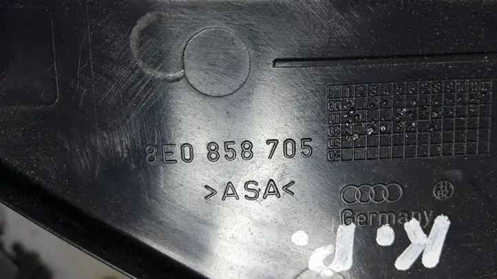 Audi A4 S4 B6 8E 8H (2000 - 2006) Прочая отделка передней двери — фото 3
